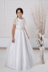 Vestido comunión romántico Melania