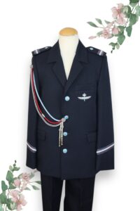 Traje almirante niño marino toques azules y burdeos