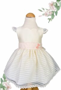 vestido crudo fajin salmon